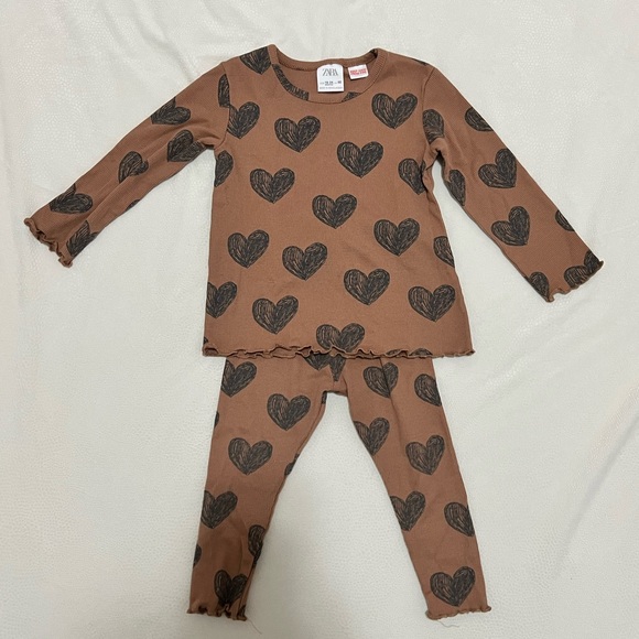 Zara Other - Zara heart set! Worn a few times! Great condition! 18-24months